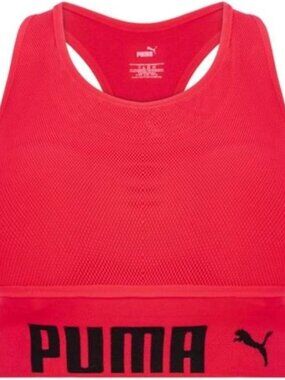 Puma Size 1X Sports Bra Red